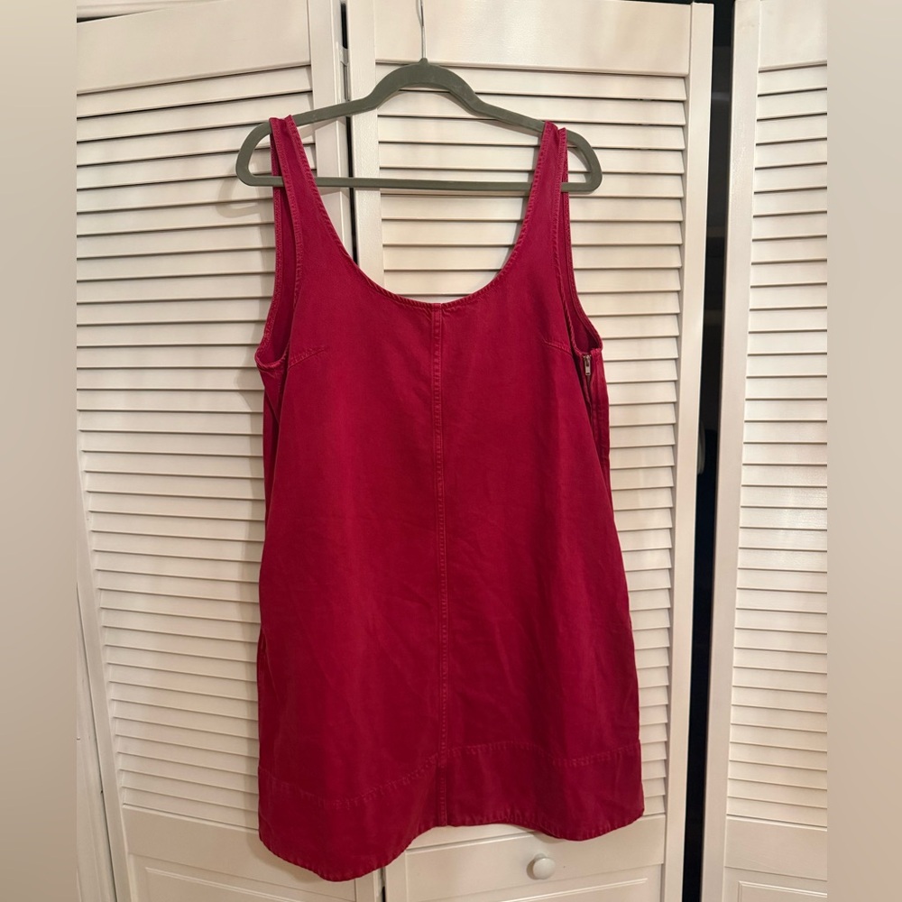 Madewell Denim Scoopneck Mini Dress
